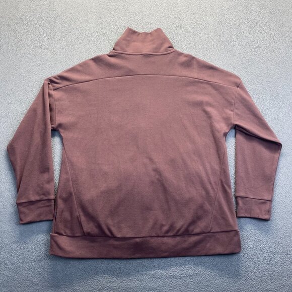 Mondetta Ladies' Cozy Full Zip Jacket Size XL Soft berry flint - Picture 6 of 13